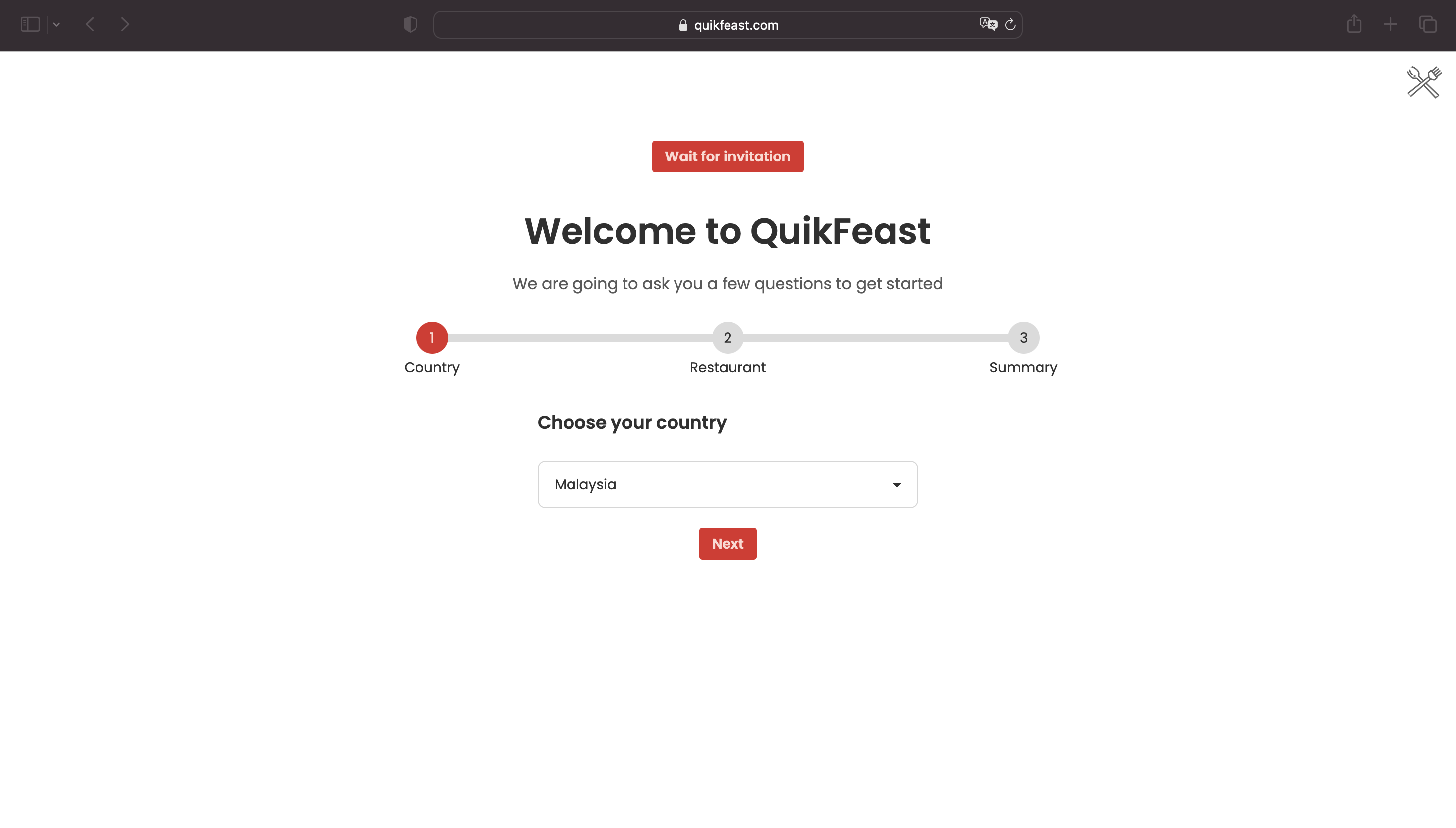 Welcome to QuikFeast